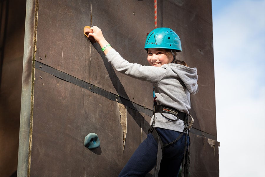 Dare Adventures Family Fun Days Rock Climbing